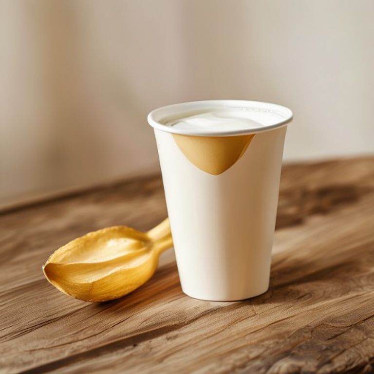 Kinangop Gold Yoghurt — Vanilla, concept render