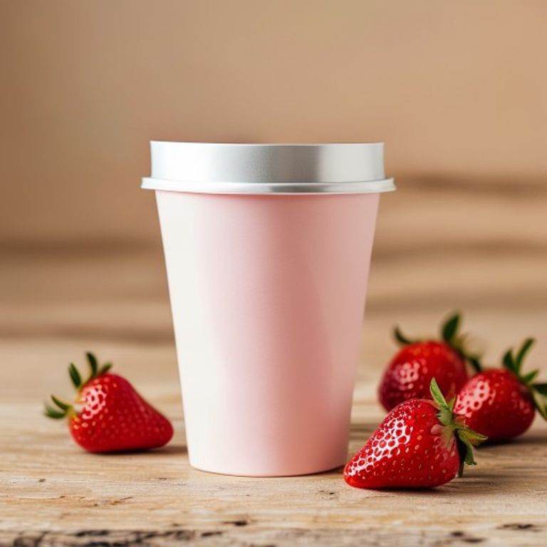 Kinangop Yoghurt — Strawberry, concept render